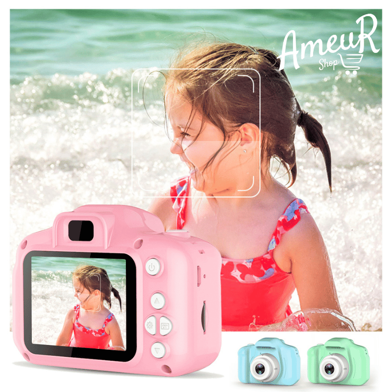 Version régulière A - Mini appareil photo numérique vintage pour enfants,  écran HD 1080P, 8 millions de pixel