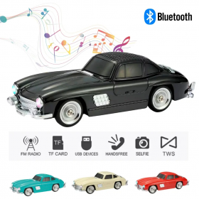 Haut-parleur audio Bluetooth sans fil En forme de Voiture