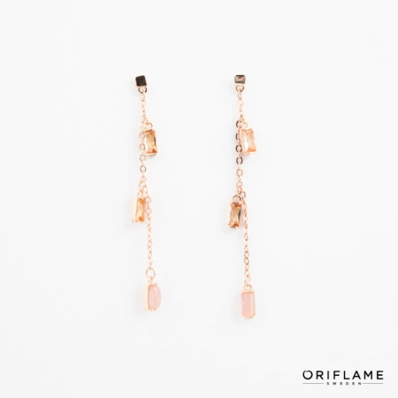 Linnea Rose Quartz Earrings